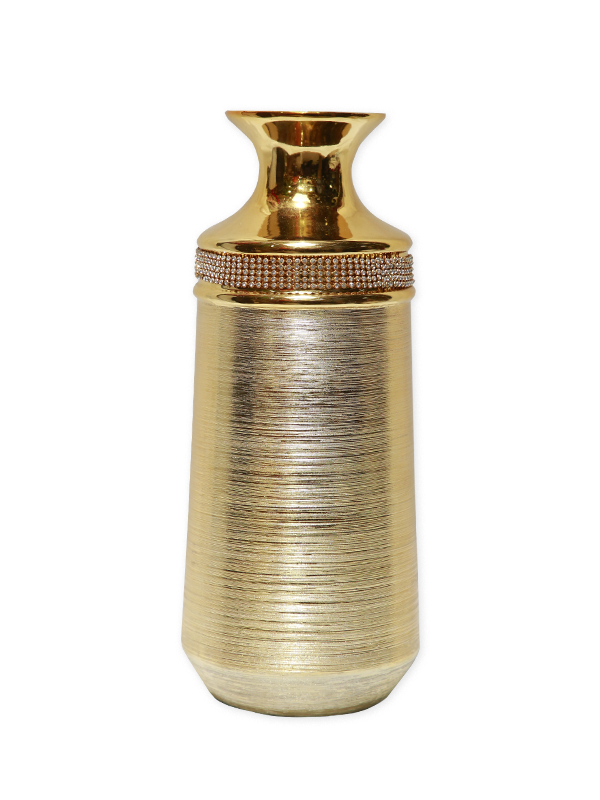 Adelia Gold Vase